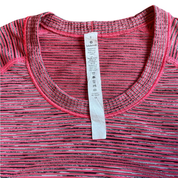 Lululemon Swiftly Tech Long Sleeve
Red Alert/White/Dark Sport Red/Black Size 8 - Picture 8 of 8